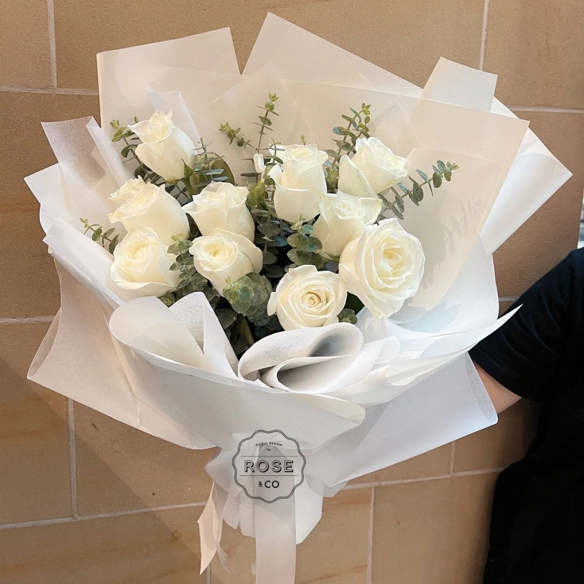 Rose Bouquet with Foliage - Image 3