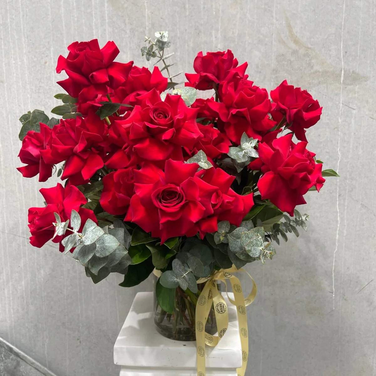 Ruby Red (inc Vase)
